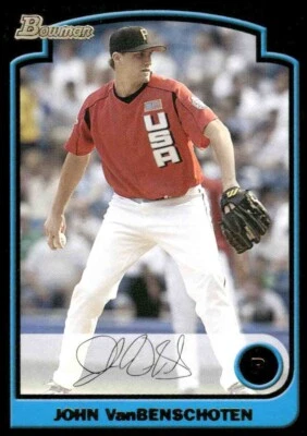 2003 Bowman Draft Picks & Prospects #BDP163 John VanBenschoten - Image 1 of 2