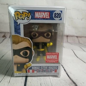 Funko Pop! Marvel Nomad (Steve Rogers) #820 Esclusiva Marvel Collector Corps - Foto 1 di 7