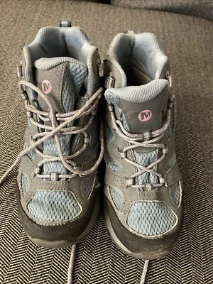 Merrell Moab 2 Botas Medianas Niñas Pequeñas Talla 3.5 M Impermeables Senderismo Gris MK165704 Foto 1 de 4
