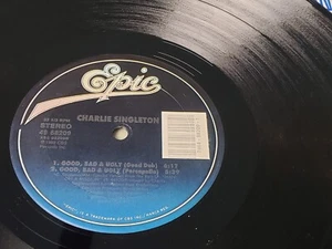 VG Charlie Singleton – Good, Bad & Ugly (1989) Epic – 49 68209 12" Vinyl, US - Picture 1 of 3