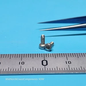 Micro M2 x 5mm Hex Socket Cap Head Screws 304 Stainless Steel DIN912 - Picture 1 of 3