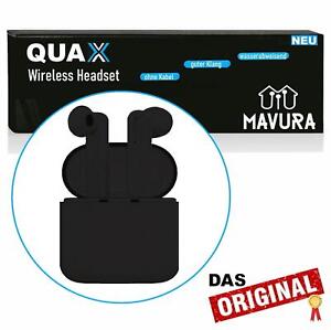 QUAX Wireless Bluetooth Headphone Headphone Headset for iPhone Samsung Black