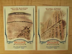 2012 Topps Allen and Ginter Worlds Tallest Buildings Starter Set 2/10 - Bild 1 von 2