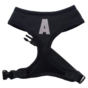 Personalised Black Dog Harness - Customised Dog and Puppy Harness - XS to XL - Picture 1 of 6