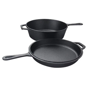 WildTrak 3L Cast Iron Combo Cooker - Picture 1 of 5