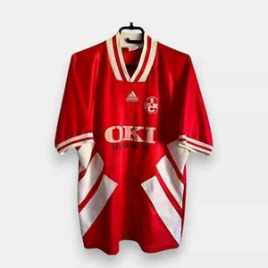 1. FC Kaiserslautern #10 Home Fußball Trikot 1994 1995 Adidas Rot Erwachsene XL - Bild 1 von 4