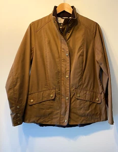 NEUw Barbour Wachs Jacke Horseprint tailliert cognac kombistark robust 16 40 42 - Bild 1 von 13