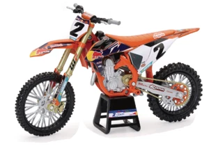 New Ray 1:12 Cooper Webb Red Bull KTM SXF 450 2022 Toy Model Motocross - Picture 1 of 1