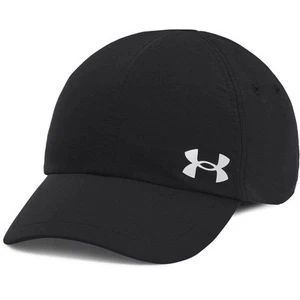 Under Armour Launch Multi Hair Womens Running Cap Black Reflective Run Hat - Picture 1 of 2