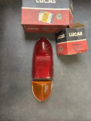 Lentes de luz trasera Lotus Elan S2 S3 Vauxhall Victor Lucas L684 NOS Foto 1 de 4