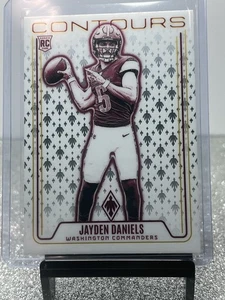 2024 Panini Phoenix Contours Jayden Daniels #CON-JDS RC - Bild 1 von 2