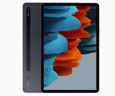 Samsung Galaxy Tab S7 Plus WiFi 128GB Mystic Black (Unlocked) Screenburn C-Grade - Image 1 of 4