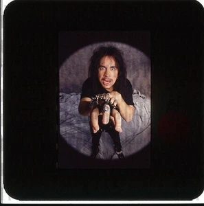 KISS GENE SIMMONS Vintage Original 35mm Slide Revenge Album 1992 W/Rights #30 - Picture 1 of 1