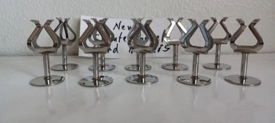 Lote de 10 Portatarjetas Caja y Barril Arpa Lugar Cenas Vacaciones Boda Mesa Foto 1 de 3