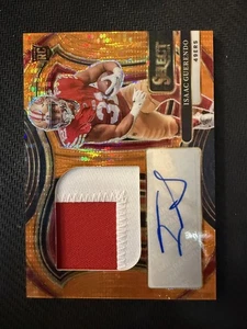 #JRSS-IGO Isaac Guerendo 2024 Panini Select /35 Auto 49ers Orange Pulsar - Bild 1 von 2