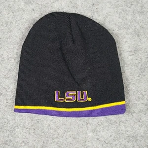 LSU Tigers Beanie Cappello Berretto Colliseum Atletica Taglia Unica Nero - Foto 1 di 5