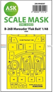 ASKM48307 1:48 ASK/Art Scale Mask - B-26B Marauder Flak Bait (ICM kit) - Picture 1 of 1