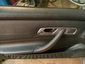 Mercedes SLK R170 Türgriffe mit Kunstleder bezogen - Bild 1 von 4