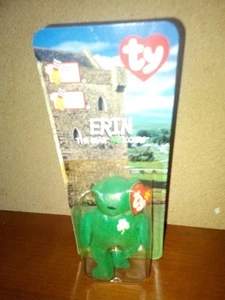 McDonalds TY Beanie Babies 1999 Erin The Bear - Bild 1 von 1
