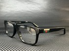 GUCCI GG1117O 001 Black Silver Men
