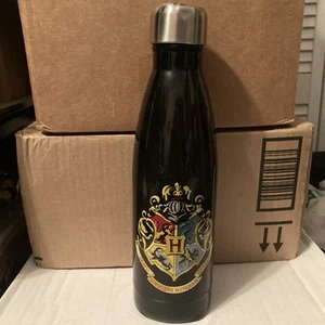 Drako PROPERTY OF HOGWARTS SCHOOL OF WITCHCRAFT & WIZARDY METAL WATER BOTTLE  - Picture 1 of 7