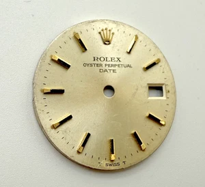 Rolex 26MM Date Silver Two-Tone Stick Dial 6517 6519 6917 - Imagen 1 de 3