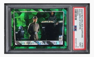 2023 ⭐ Topps Star Wars Sapphire Green ROTJ, Soldiers of the Empire #17/60, PSA-9 - Picture 1 of 3