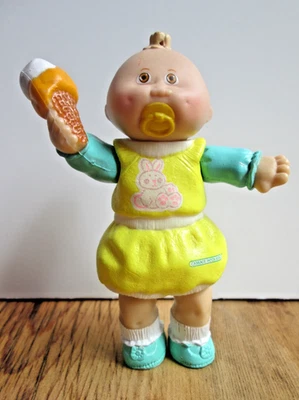 Vintage 1984 Cabbage Patch Kids CPK Posable Figure Baby Ice Cream Pacifier - Image 1 of 4