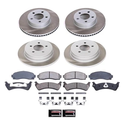 PowerStop SC1924 Disc Brake Kit For Ford Explorer Sport 2003 Front Rear - Изображение 1 из 4