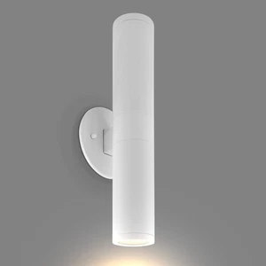 LUXRITE 2.5 In. LED Cylinder Wall Up & Down Light 15W 1100LM 5CCT Dimmable White - Picture 1 of 7