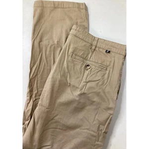 Nautica The Beacon Pant Mens 36x30 Tailored Fit Stretch Khaki Casual Chino Pants - Picture 1 of 11