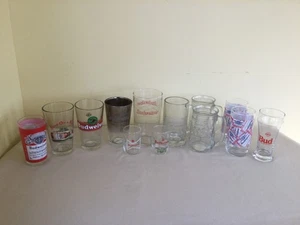 Verschiedenes Konvolut 13 Budweiser Gläser - Bild 1 von 24