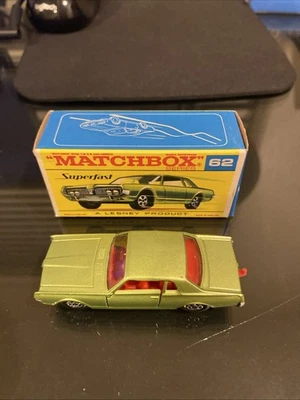 MATCHBOX LESNEY SUPERFAST MERCURY COUGAR MB 62A (SIN USAR, EN CAJA) Foto 1 de 4