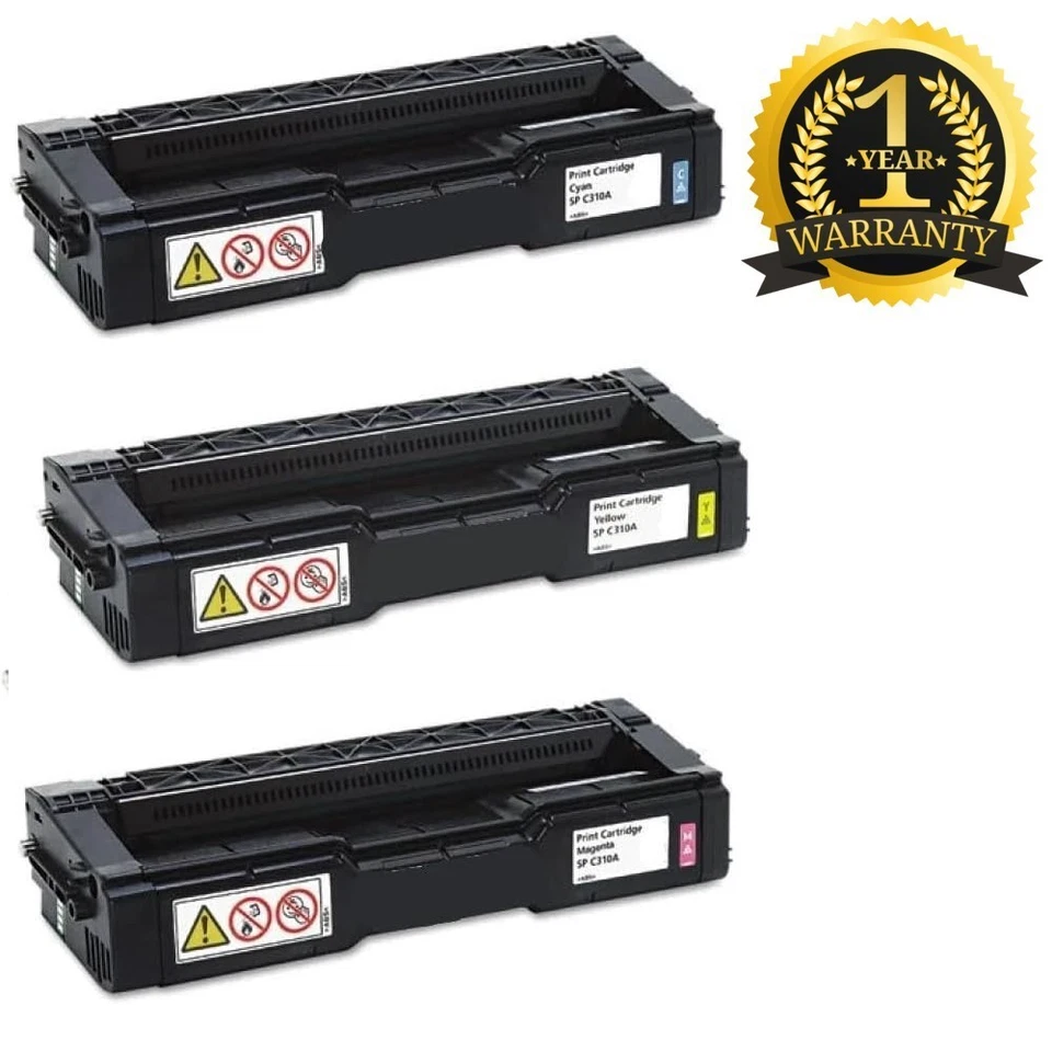 3PK 406345, 406346, 406347 Tóner Ctg Compatible para Ricoh (Tipo SP C310A) C231N Foto 1 de 1