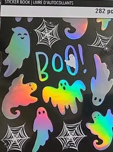Recollections Halloween Sticker Book, BOO! Ghosts 564pc - Picture 1 of 1