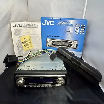 JVC KD-S901R In Car Radio CD-R/RW R.D.S Manual  Carry Case (No Cable) - Image 1 of 4