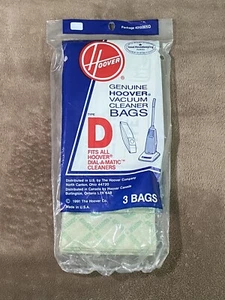 Genuine HOOVER Vacuum Bag Dial - A - Matic Style D   #4010005D  3 pack  NEW - Picture 1 of 2
