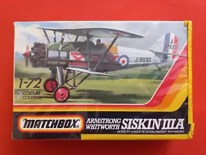 1:72 Matchbox PK-25, ARMSTRONG WHITWORTH SISKIN Mk.IIIA - Picture 1 of 2