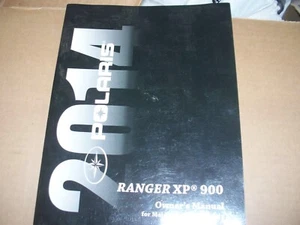Polaris UTV 2014 RANGER XP 900 Owner's Manual For Maintenance & Safety 9924546 - Foto 1 di 4