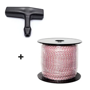 100 m Rolle Starterseil Ø 3,0 mm + 1 Startergriff Anwerfseil  Motorsäge Trimmer - Bild 1 von 4