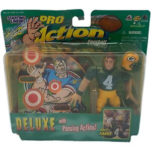 Hasbro Pro Action Football Deluxe Starting Line Up Brett Favre 1999