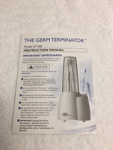 Germ Terminator Toothbrush Sterilizer GT-100 (open box) - Picture 1 of 7