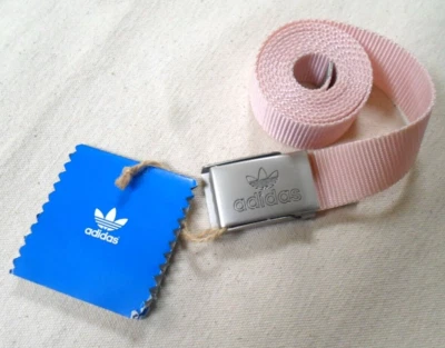 Cintura Adidas Originals Belt Rosa Vintage  anni 90 Narrow Clasp Pink Nuova - Immagine 1 di 4