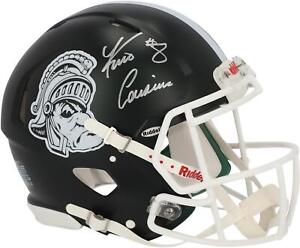 Autographed Kirk Cousins Michigan State Helmet Item#11179360 COA