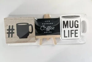 New Target Coffee Bar Mini Signs Set of 3  - Picture 1 of 4