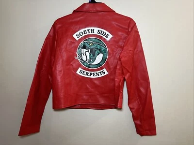 Женская мотокуртка Riverdale Southside Serpents Red Cheryl Blossom размер L/XL - Изображение 1 из 4