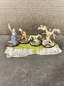 4 Figure Mage Knight Mixed Lot - INFANTRY - D&D Pathfinder - C2 - Picture 1 of 6