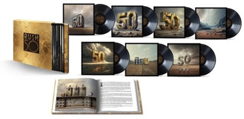 Rush - 50 [7-lp Box Set] NEW Vinyl - Image 1 of 1