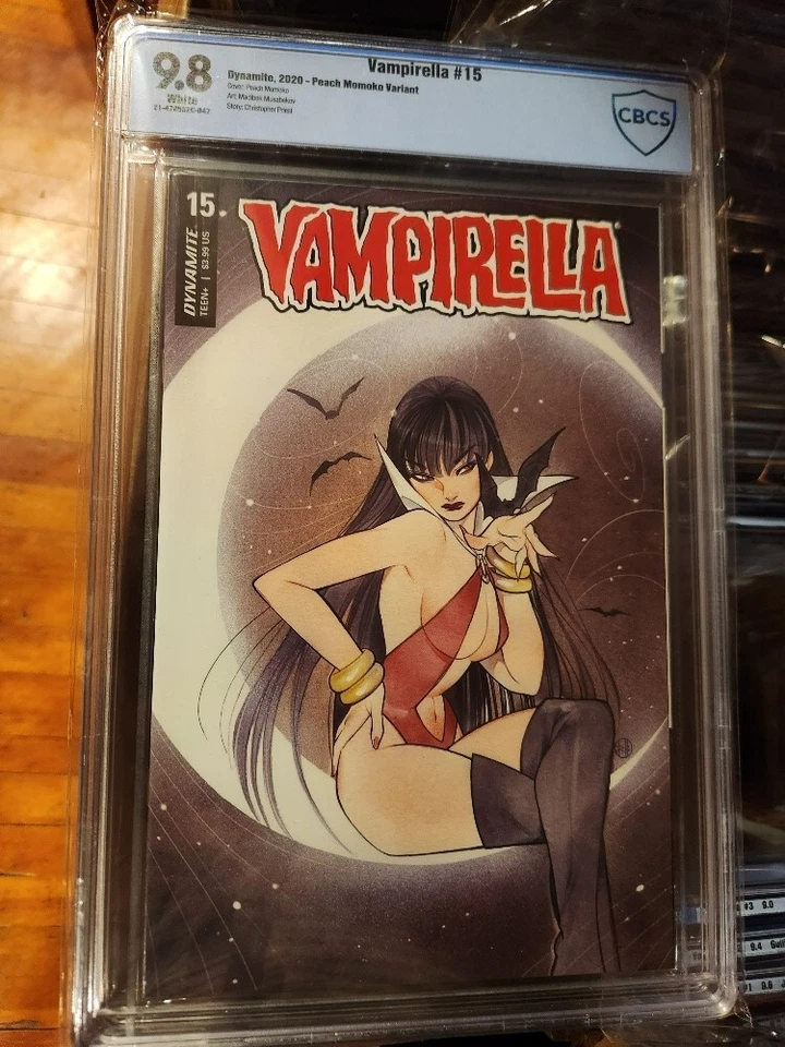 Vampirella #15 Cover Variant - B Peach Momoko (Dynamite Entertainment)