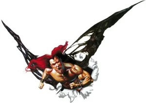 Aufkleber 3D - Einschussloch 300 x 300 mm Motiv Vampir Sticker Tattoo Styling  M - Bild 1 von 1